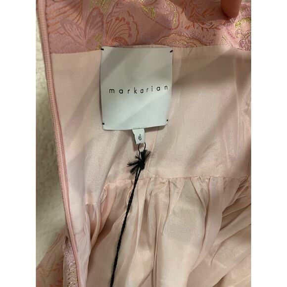 NWT Markarian Dolly Butterfly Mini Dress Size 6 Pink Balletcore Fairy - Picture 7 of 12